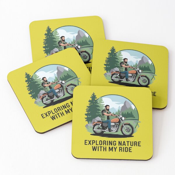 Artikelvorschau, Motorradabenteuer auf Entdeckungsreise durch die Natur entworfen und verkauft von M Khan.