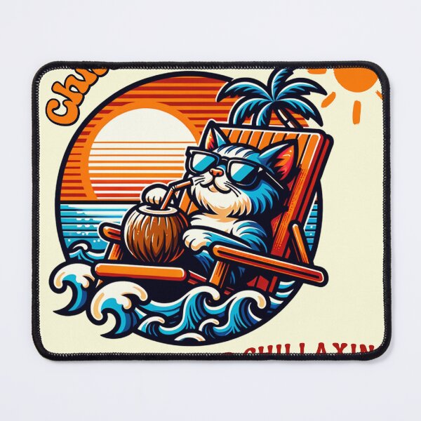 Item preview, Chillin Cat vibes designed and sold by AbleDesignz622.