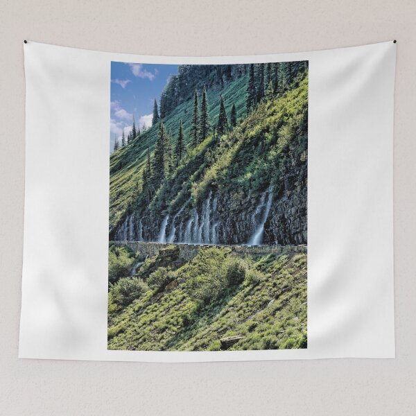 Item preview, Weeping Wall 3 - Glacier National Park designed and sold by jtrommer.