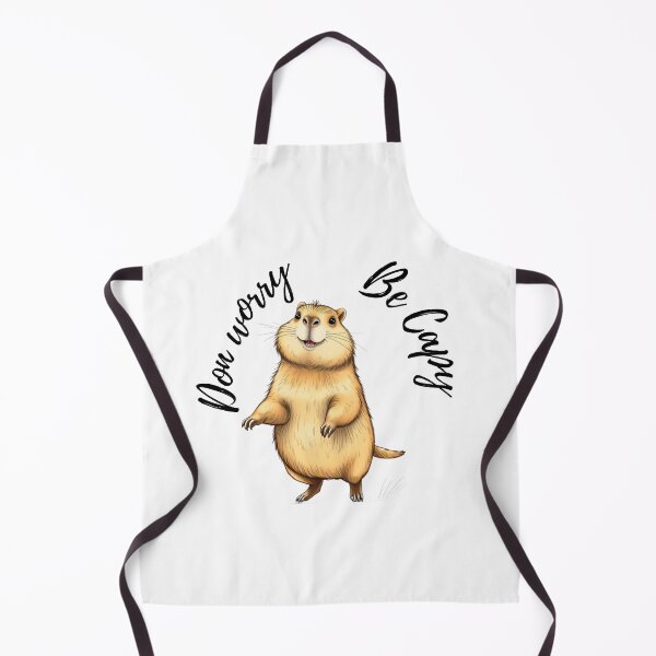 Item preview, tender design capybara cheerful perfect gift for teenagers women and men adults phrase don't worry be capy designed and sold by Kikimarketplace.