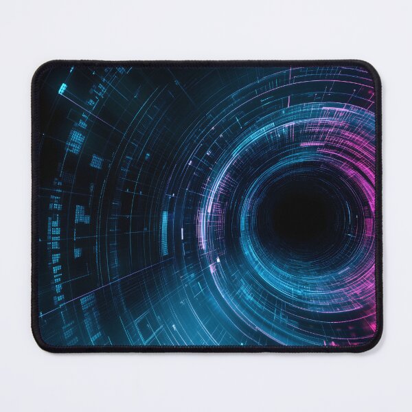 Item preview, Neon Pixel Art Grid with Vibrant Pink and Electric Blue designed and sold by Soul-Sparks.