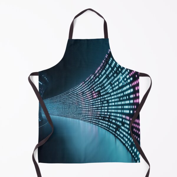 Item preview, Vibrant Neon Pink and Blue Pixelated Grid Design designed and sold by Soul-Sparks.