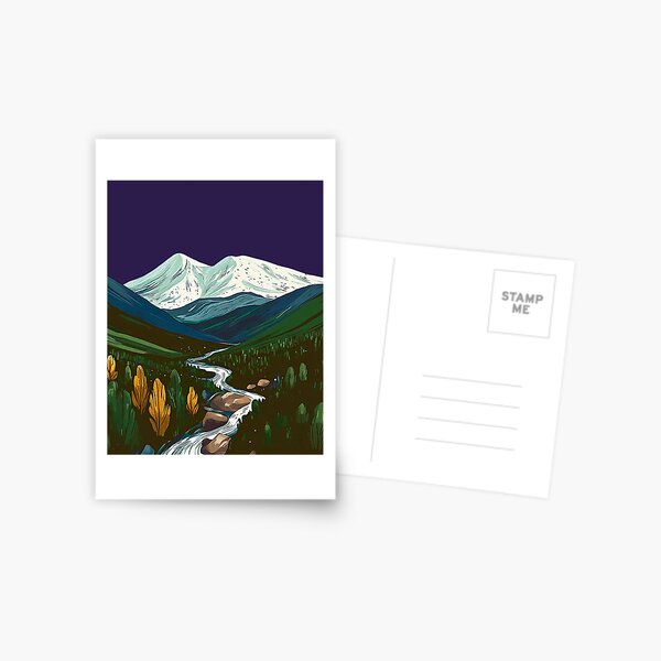 Item preview, Mount Kosciuszko Minimalist Illustration designed and sold by zax454.