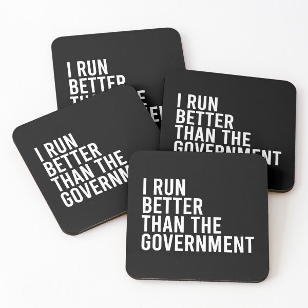 Item preview, I Run Better Than The Government designed and sold by zhilwahesani.