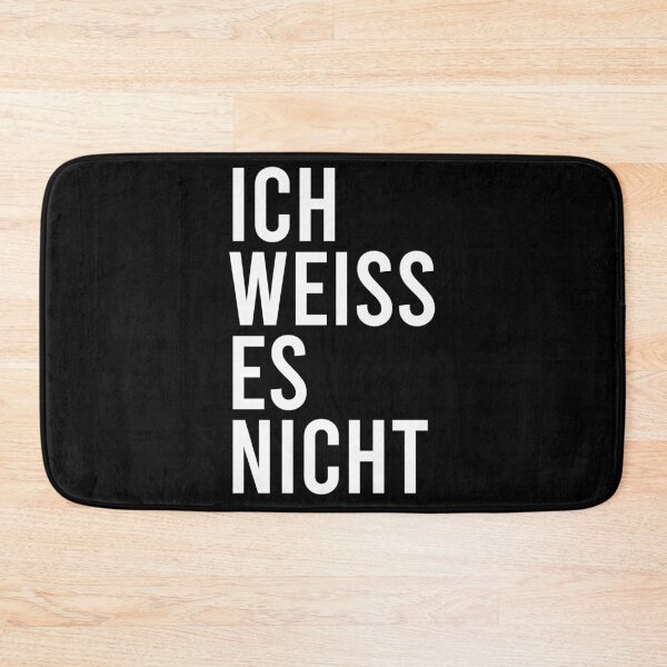 Item preview, Ich Weiss Es Nicht designed and sold by zhilwahesani.