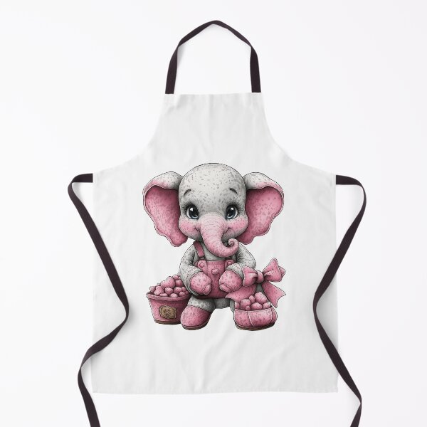 Item preview, Simple Joys of a Pink Elephant designed and sold by BukkyStory.