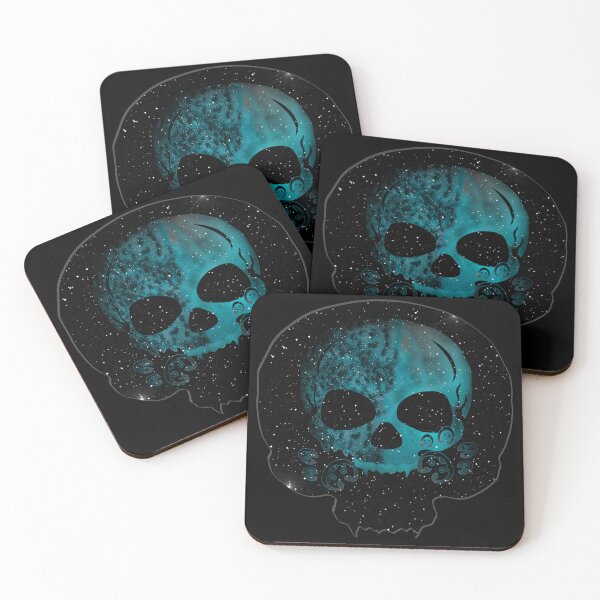 Item preview, Gothic motif, star pattern, cat skull designed and sold by Kirei-Lily.