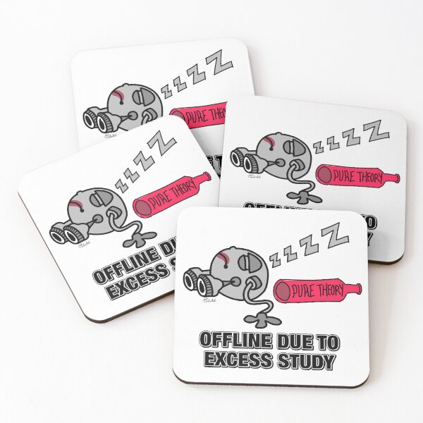 Item preview, Offline Due to Excess Study (Too Much Theory) designed and sold by GetContented.