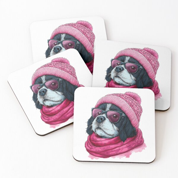 Item preview, Fashionable Puppy with Sunglasses designed and sold by BukkyStory.