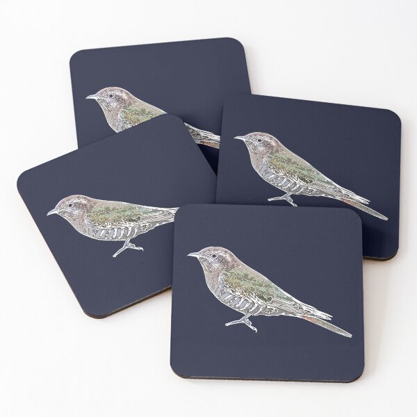 Item preview, Horsfield's Bronze-Cuckoo White Alternate Design  designed and sold by designsasstultd.