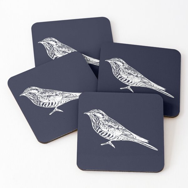 Item preview, Horsfield's Bronze-Cuckoo White Design  designed and sold by designsasstultd.