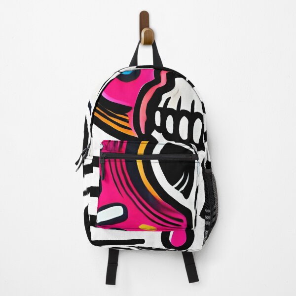 Item preview, life's sweet taste carefuly - Vibrant Skull Donut Illustration - Pop Art Design with Bold Colors designed and sold by DrawHandArt.