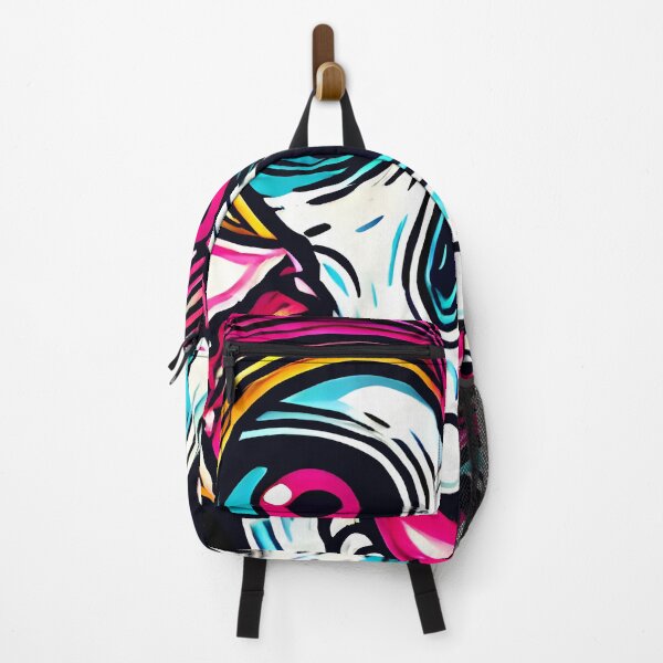Item preview, Vibrant Skull Donut Illustration - Pop Art Design with Bold Colors designed and sold by DrawHandArt.