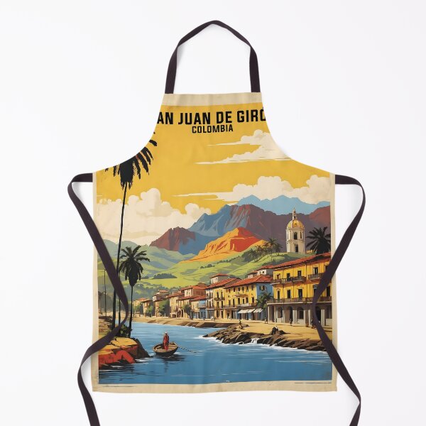 Item preview, San Juan de Girón Colombia Retro Vintage Poster Tourism designed and sold by TravelersGems.