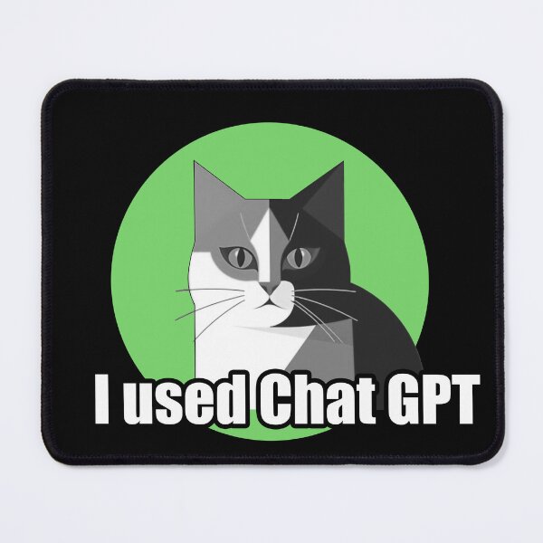 Item preview, I used Chat GPT - Fun Cat Meme designed and sold by ValkArts.