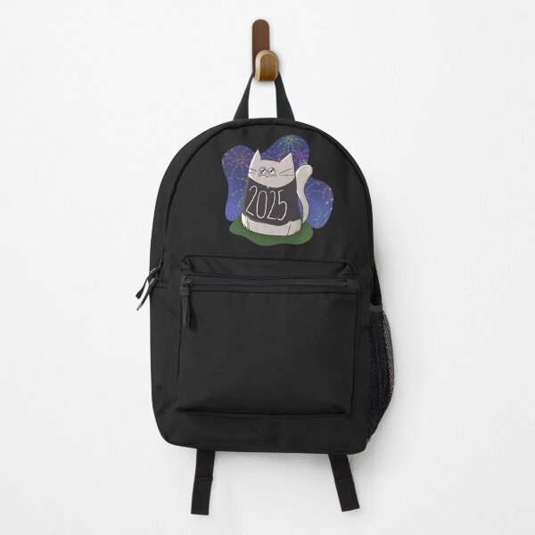 Item preview, New Year's Cat designed and sold by The Innocent Ghost Project.