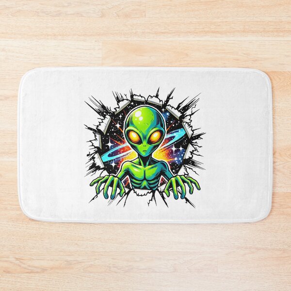 Item preview, Cosmic Alien Artwork - Vibrant Extraterrestrial Design in Space Explosion designed and sold by DrawHandArt.