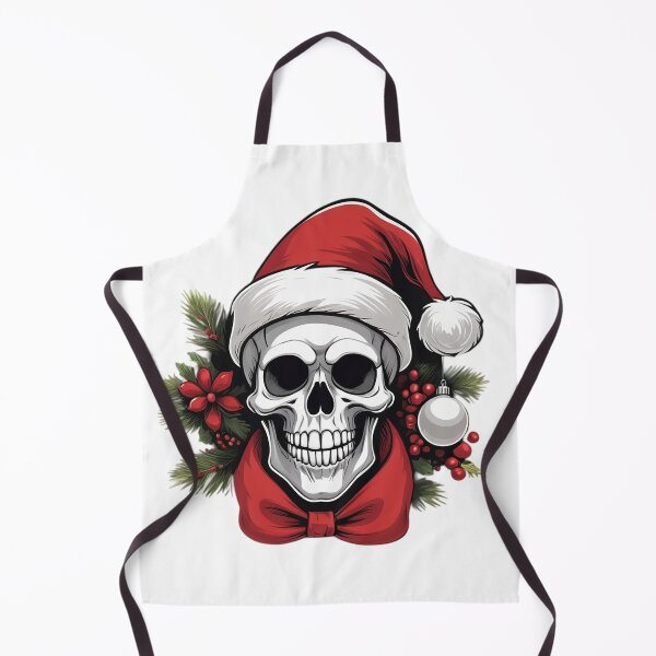 Item preview, Dark Christmas: Skull and Festive Theme designed and sold by NacreArt.