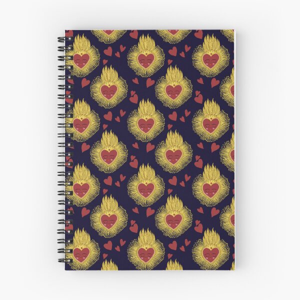 Item preview, Retro Celestial heart Pattern for College Dorm Decor 90s illustrator Jemma Jamie SKidmore  designed and sold by Jemma Jamie Skidmore.