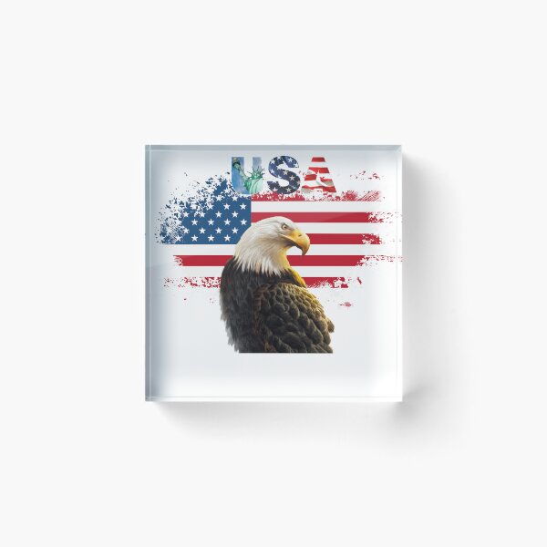 Item preview, Mrocioa USA Flag 4th July American Red White Blue Star Stripes Patriotic T-Shirt  designed and sold by Ashley critters.