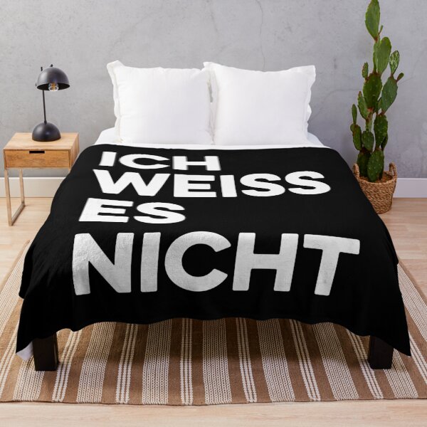 Item preview, Ich Weiss Es Nicht designed and sold by zeviwanty.