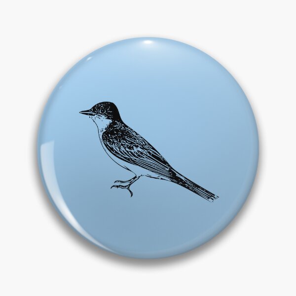 Item preview, Eastern Kingbird Black Design  designed and sold by designsasstultd.