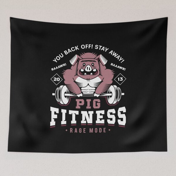 Item preview, Pig Village Fitness designed and sold by Lagelantee.