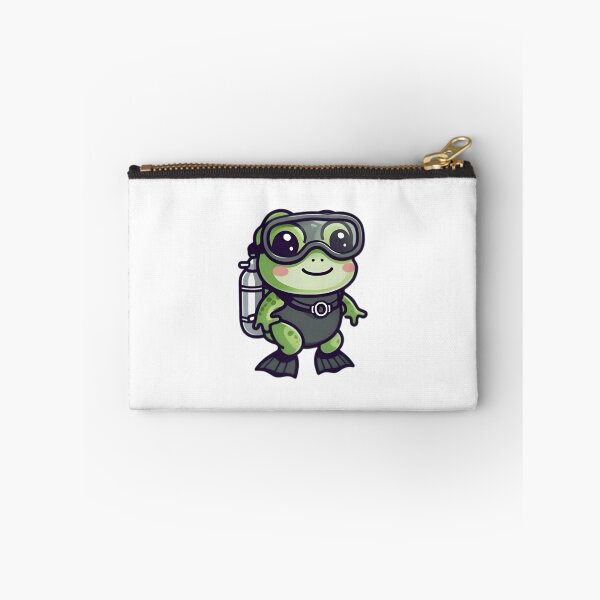 Item preview, A Cute Diver Frog designed and sold by DWorriBHappi.