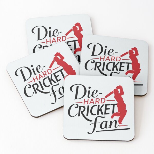 Item preview, Die Hard Cricket Fan designed and sold by Jollys-ArtShop.