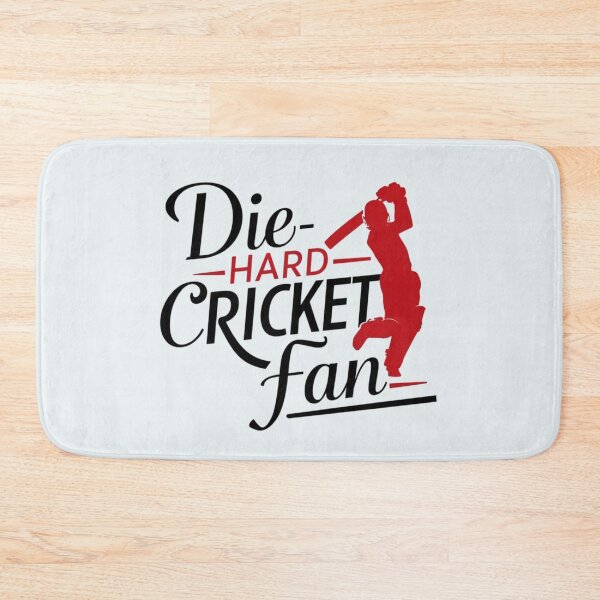 Item preview, Die Hard Cricket Fan designed and sold by Jollys-ArtShop.
