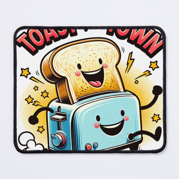Item preview, Cheerful Slice Of Toast designed and sold by dvirmalka.
