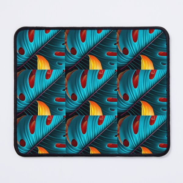 Item preview, Green Palm Leaf Pattern designed and sold by Patternflower.