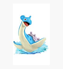Lapras Pokemon Lets go Photographic Print