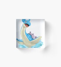 Lapras Pokemon Lets go Acrylic Block