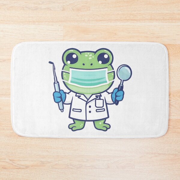 Item preview, A Cute Dentist Frog designed and sold by DWorriBHappi.