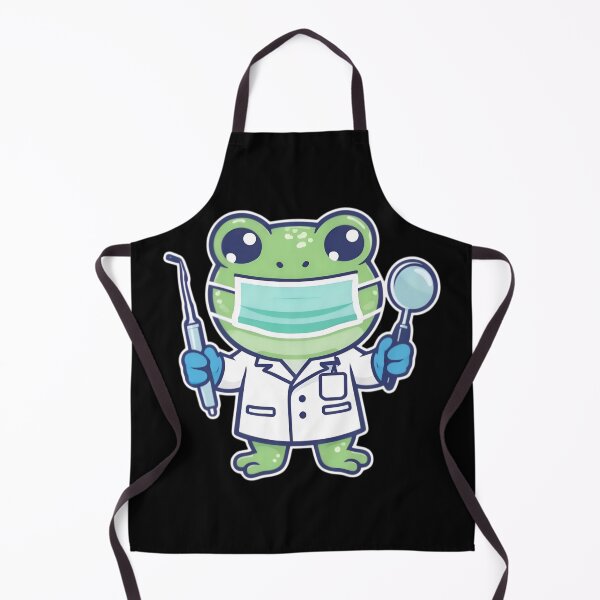 Item preview, A Cute Dentist Frog designed and sold by DWorriBHappi.