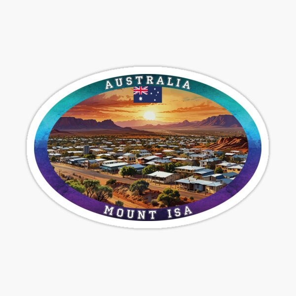 Item preview, Mount Isa Australia Travel designed and sold by Thistle-TShop.