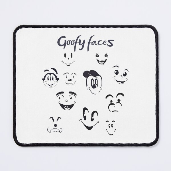 Item preview, Goofy Faces (WHITE) designed and sold by RED-MOUSE.