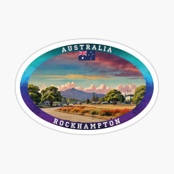 Item preview, Rockhampton Australia Travel designed and sold by Thistle-TShop.