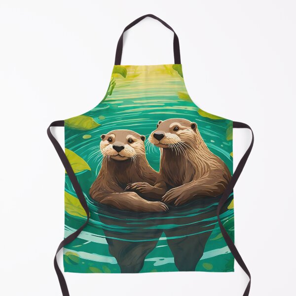 Item preview, Significant Otters - Otters Holding Hands designed and sold by blueasian.