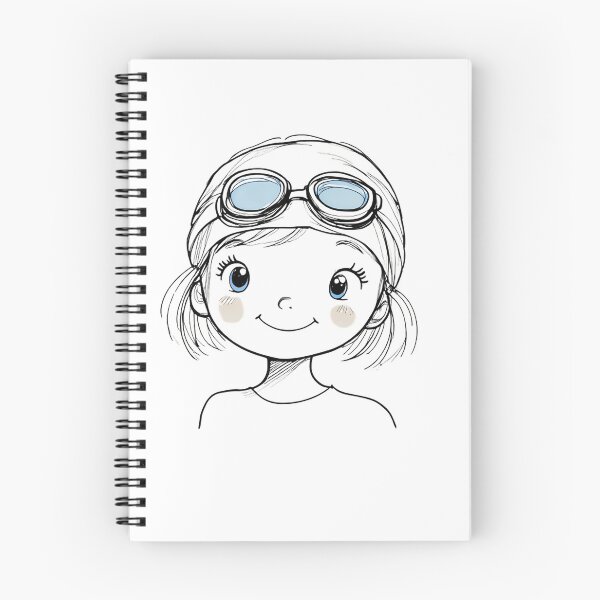 Item preview, Sweet Swimmer Girl designed and sold by Zwembad Vergelijker.