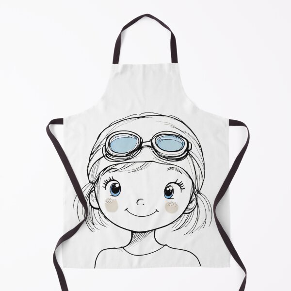 Item preview, Sweet Swimmer Girl designed and sold by Zwembad Vergelijker.