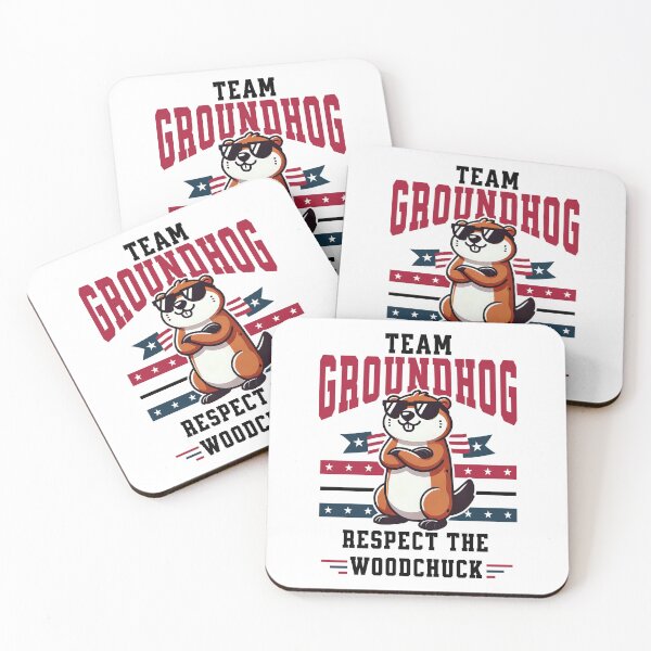 Item preview, Team Groundhog respect the woodchuck designed and sold by Visual-digital.
