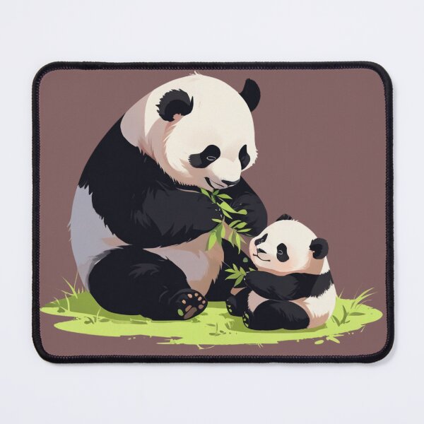 Item preview, Mama panda and her cub designed and sold by PawPurfect.