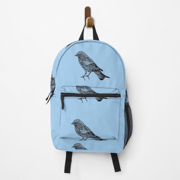 Item preview, Yellow Rumped Warbler Black Design  designed and sold by designsasstultd.