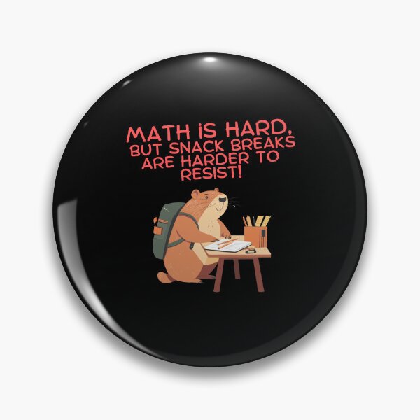Artikelvorschau, Lustiges Capybara-Design mit Mathe-Humor – Snackpausen kann man nur schwer widerstehen! entworfen und verkauft von VisualArtsOasis.