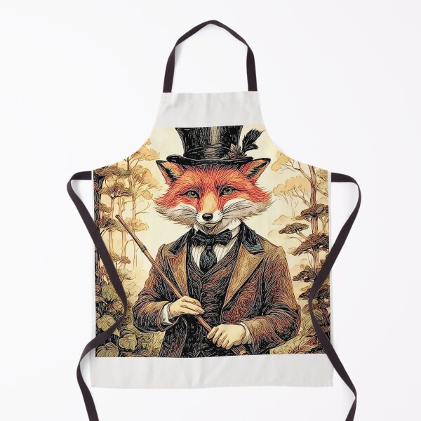 Item preview, The well-dressed english fox #4 designed and sold by Helios Be. Lavsh.