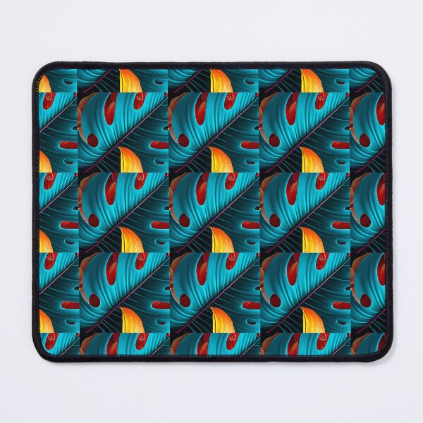 Item preview, Green Palm Leaf Pattern designed and sold by Patternflower.