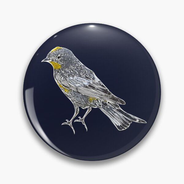Item preview, Yellow Rumped Warbler White Alternate Design  designed and sold by designsasstultd.