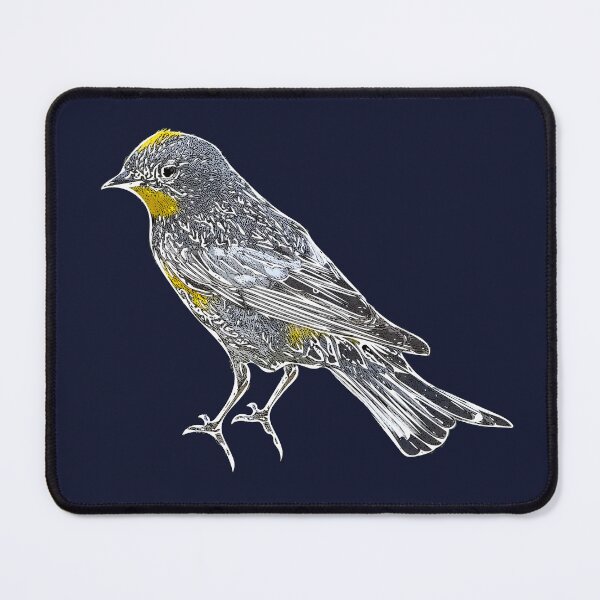 Item preview, Yellow Rumped Warbler White Alternate Design  designed and sold by designsasstultd.